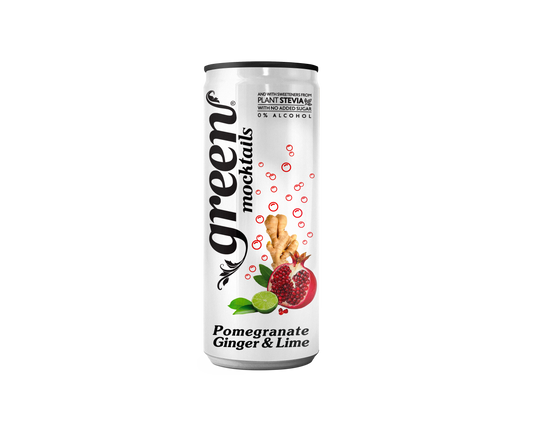Green Pomegranate Ginger & Lime 330ml